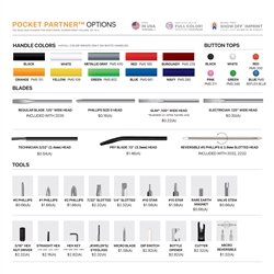 Standard Blade Pocket Screwdriver with Pocket Clip