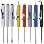 Standard Blade Tri-Ad Pocket Screwdriver with Clip